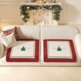 thumbnail image 1 of 1pcs Warm Plush Christmas Sofa & Chair Cushions, Non-Slip Soft Mats for Living Room Bedroom Office, Festive Holiday Design for Cozy Winter Seating Comfortable Home Decor, A, 1 of 7