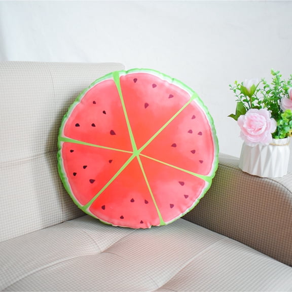 1pcs Watermelon Pillow Plush Stuffed Cute Toy Pillow, Room DecorChristmas Birthday Gifts Stuffed Decor17.7 inch