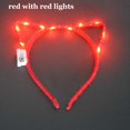 1pcs Women Girl LED Glow Cat Bunny Ear Hairband Light Up Headband