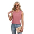 thumbnail image 1 of 1pcs Womens Sleeveless Tank Top Pink S To prevail in kind, 1 of 6