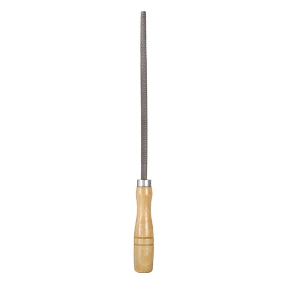 1pcs Wood Rasp File 6" Steel Flat Medium Cut File Rasp without Handle for Woodworking Sharpening Wood Tool, Gray
