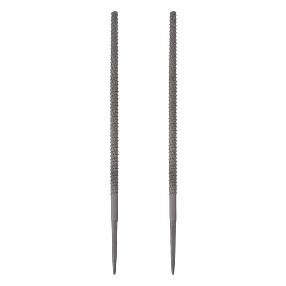 1pcs Wood Rasp File 6" Steel Flat Medium Cut File Rasp without Handle for Woodworking Sharpening Wood Tool, Gray