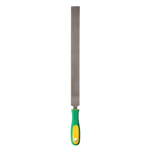 1pcs Wood Rasp File 6" Steel Flat Medium Cut File Rasp without Handle for Woodworking Sharpening Wood Tool, Gray