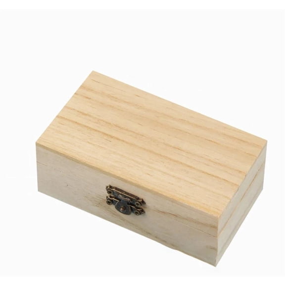 1pcs Wooden Box Packing Plain Wood Storage Case Organizer Cosmetics Jewelry Cosmetic Gifts Kitchen Bathroom Toolbox