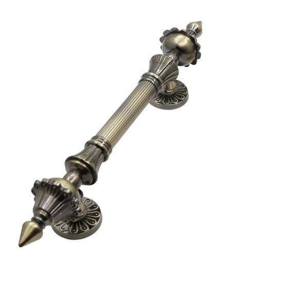 1pcs Wooden Door Glass Door Vintage Big Handle Pulls Door Handles Drawer Zinc Alloy Simple Wardrobe