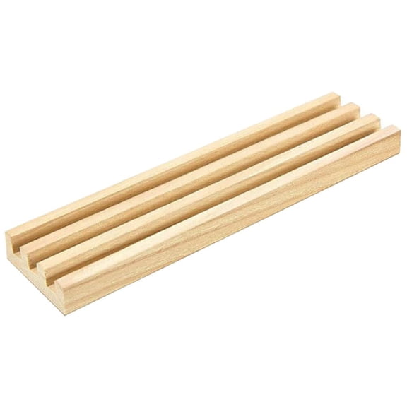 1pcs Wooden Rack Display Stand, Wooden Domino Frame, Game Tray, Board Game Accessory Display Stand