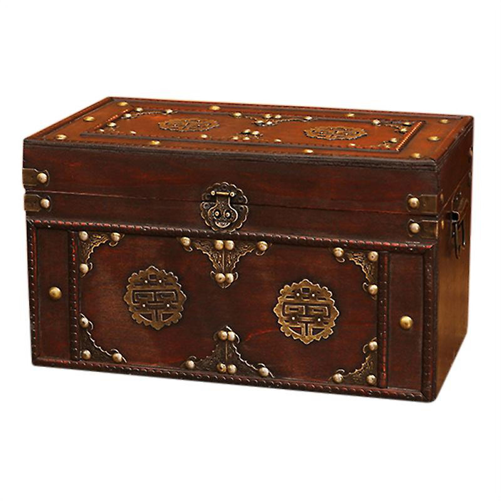 1pcs Wooden Treasure Case