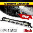 thumbnail image 1 of 1pcs Work Light Car LED Light Bar 6000K Car Trunk Boat Waterproof Work Lamp LED Spotlight, 12 Inch, 78W For SUV ATV, 1 of 10