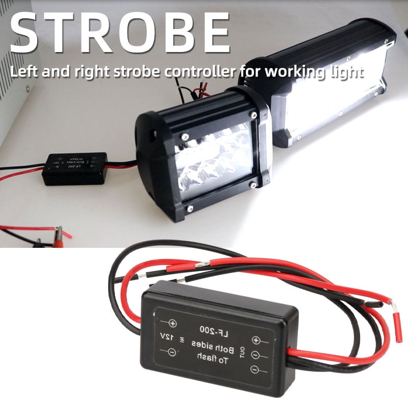 1pcs Work lights strobe To flashing Alternating Left Right Strobe Flash