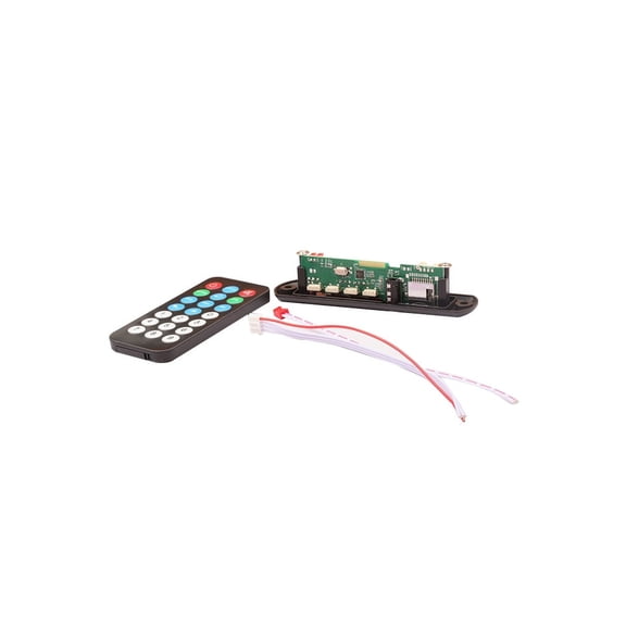 1pcs ZTV-M011BT Third 12V 3.5 Car 4.1 Lossless MP3 Sound Card Decoder Board USB with Remote Micro SD for Car