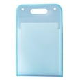 thumbnail image 1 of 1pcs expandable vertical poly accordion folder, upright backpack file Organizer file storage folder bag A4 - Blue, 1 of 5