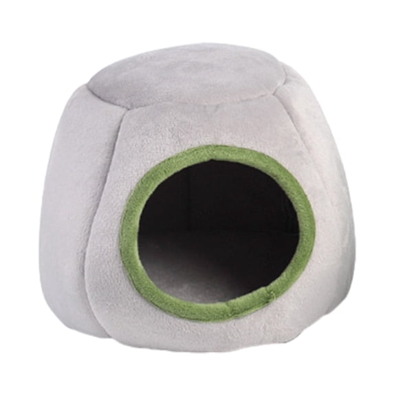 1pcs gray pet cotton nest windproof warm comfortable hedgehog sheep nest semi-closed Mongolian bag