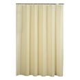 thumbnail image 1 of 1pcs solid color bathroom curtain peva plain waterproof thick bathroom curtaincream-coloured, 1 of 5