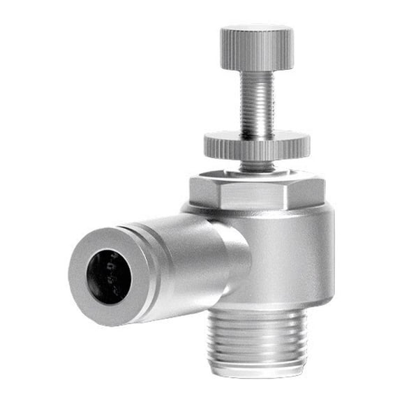 1pcs speed regulating throttle valve M5, 1/8, 1/4, 1/2, 3/8: quick connection