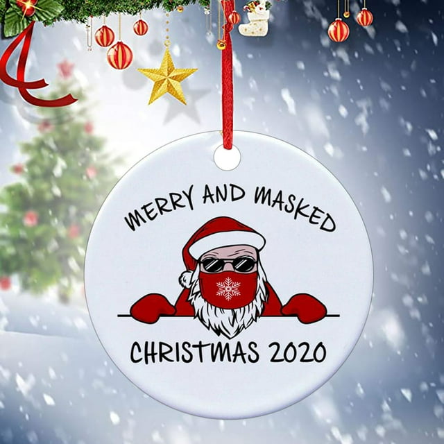 1pcsChristmas Ornaments outdoor christmas lights 2020 Santa christmas