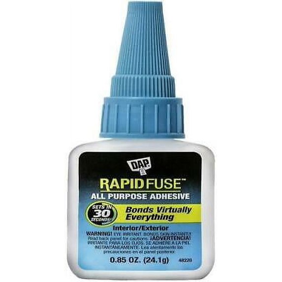 1pk DAP 00155 RapidFuse All Purpose Adhesive, 0.85 oz