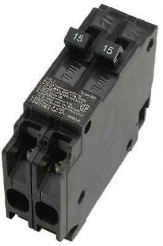 1pk Siemens Q1515 Duplex Single Pole Circuit Breaker, 15 Amp