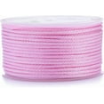 thumbnail image 1 of 1roll 1 Roll 21.87 Yards(20m) 2mm Polyester Cords Bead Thread Polyester Cords Stringing Materials for DIY Bracelets Necklace Beading Jewelry Making and Crafts 1roll Pearl Pink, 1 of 3