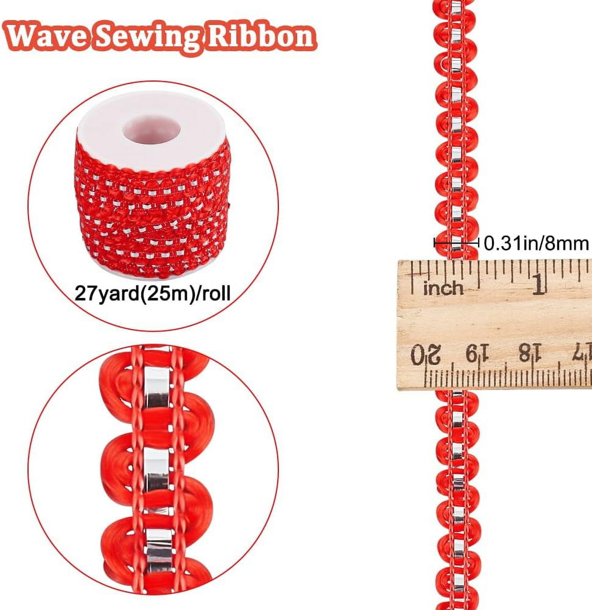 1roll 27.3Yds RIC Rac Trim Ribbon 0.3
