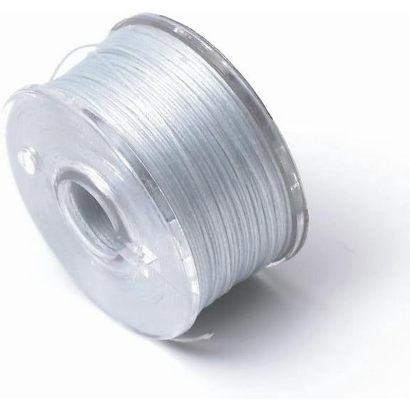 1roll 50 Yards Coated Nylon Beading Threads 0.1mm Bracelet Thread Seed Bead String Sewing String for Leather Stitching Beading Jewelry Bracelets Necklace Making(Light Steel Blue) Blue