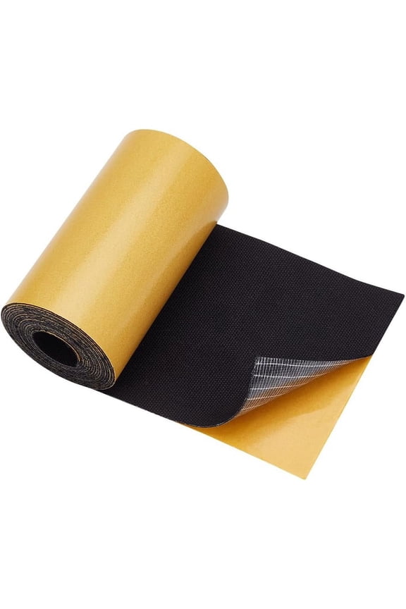 1roll Adhesive Tapes Repair Tape for Truck Tarpaulin Repair Black 2000x100x1mm