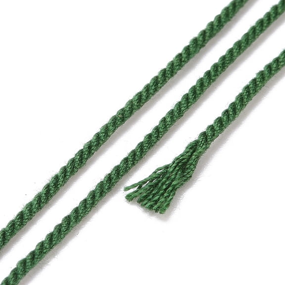 1roll Cord Rope with Paper Reel for Wall Hanging Crafts Gift Wrapping Sea Green 1mm about 32.81 Yards(30m)/Roll