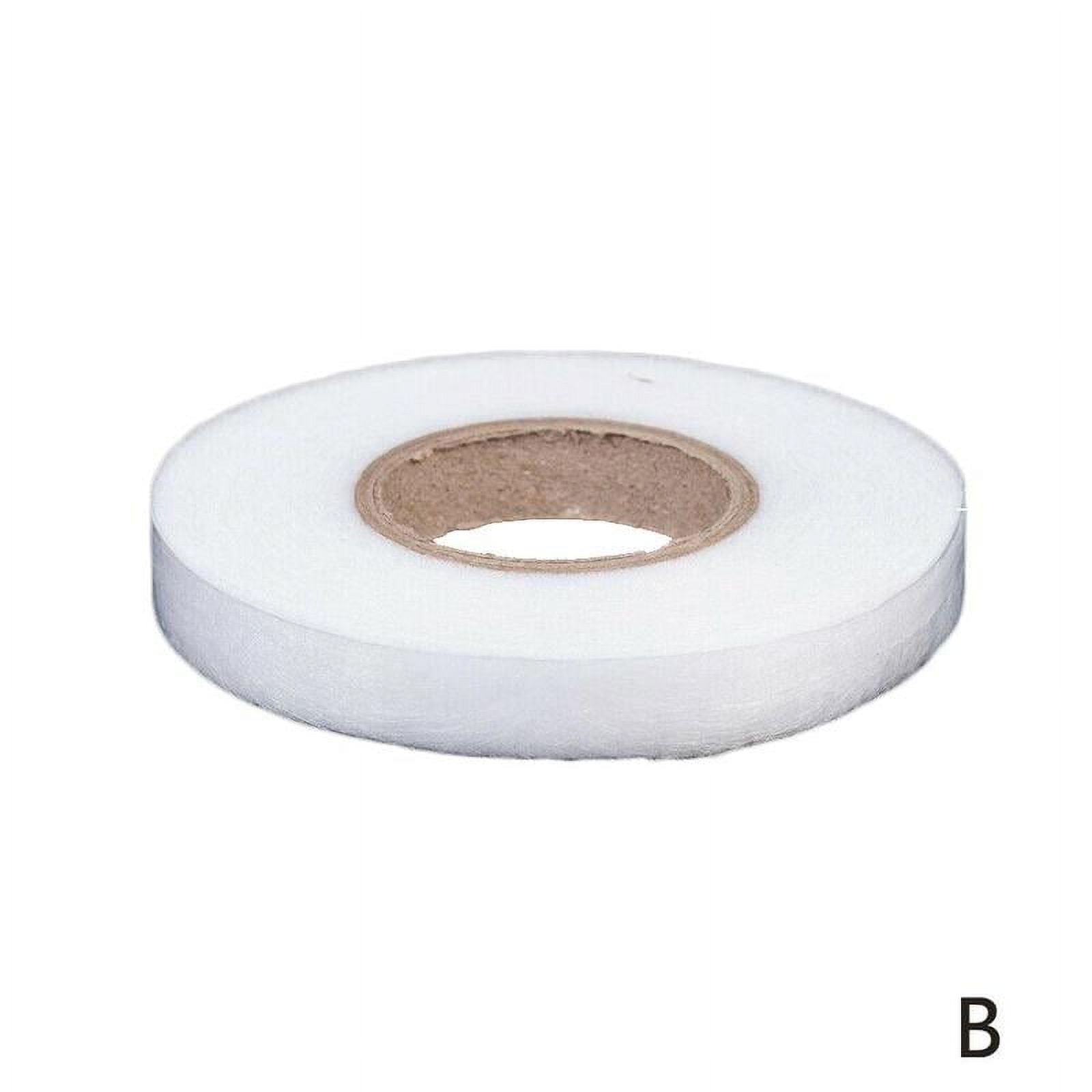 Jytue Polyester Iron-On Hem Clothing Tape Adhesive Hem Tape Pants Fabric Tape No Sew Iron on Hemming Tape Fabric Fusing Tape Roll for Sewing Pants