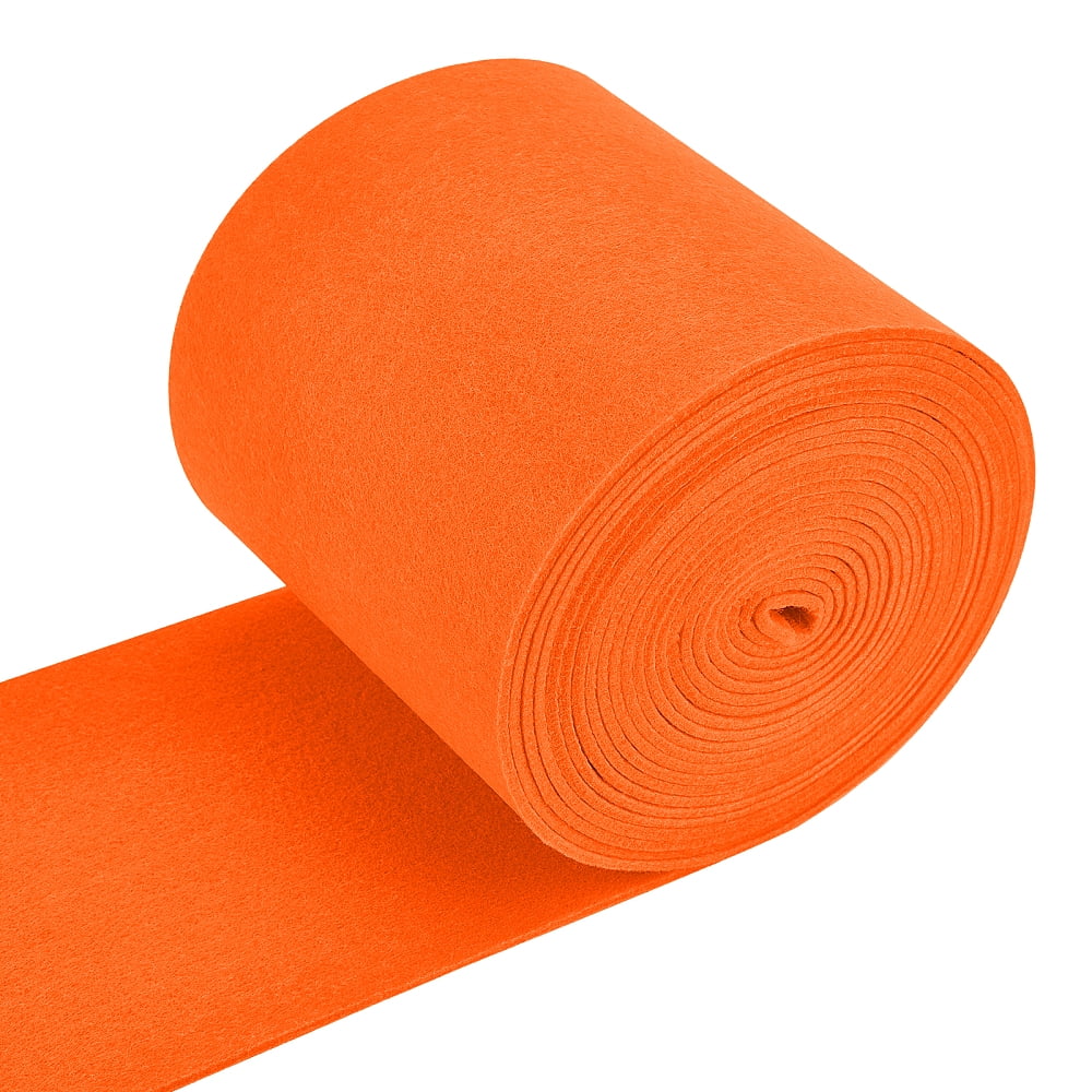 1roll Non Woven Fabric Embroidery Needle Felt for Crafts Tomato 140x3mm about 6m/roll