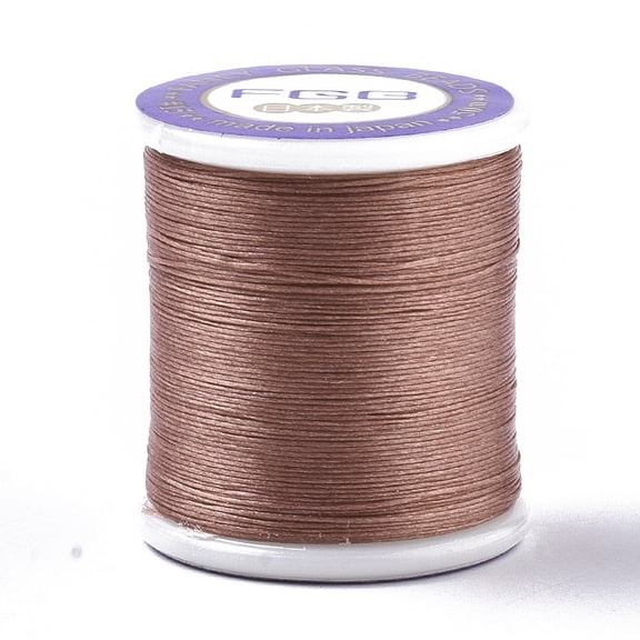 1roll Nylon 66 Coated Beading Threads for Seed Beads 0.1mm about 54.68 yards(50m)/roll