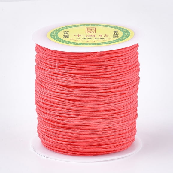 1roll Nylon Thread Salmon 1.5mm about 120.29 yards(110m)/roll