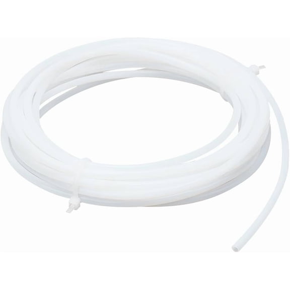 1roll PTFE Resistant Hose Tubing White 4mm Inner Diameter: 2.5mm 5m/roll