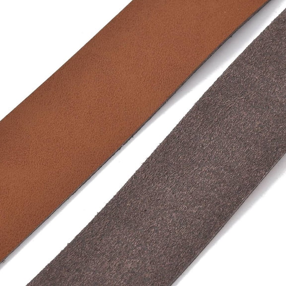 1roll PU Leather Fabric for Shoes Bag Sewing Patchwork DIY Craft Appliques Sienna 2.5x0.13cm 2m/roll