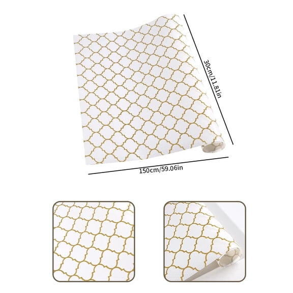 1roll Shelf Liner Drawer Pad Refrigerator Pad Anti-slip Waterproof and Cutable Non-adhesive Cabinet Pad Wardrobe Moisture-proof