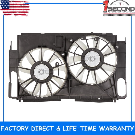 1second Cooling Fan Compatible with Toyota RAV4 2013-2017 16 17 Hybrid/Gas 2.5L TO3115177