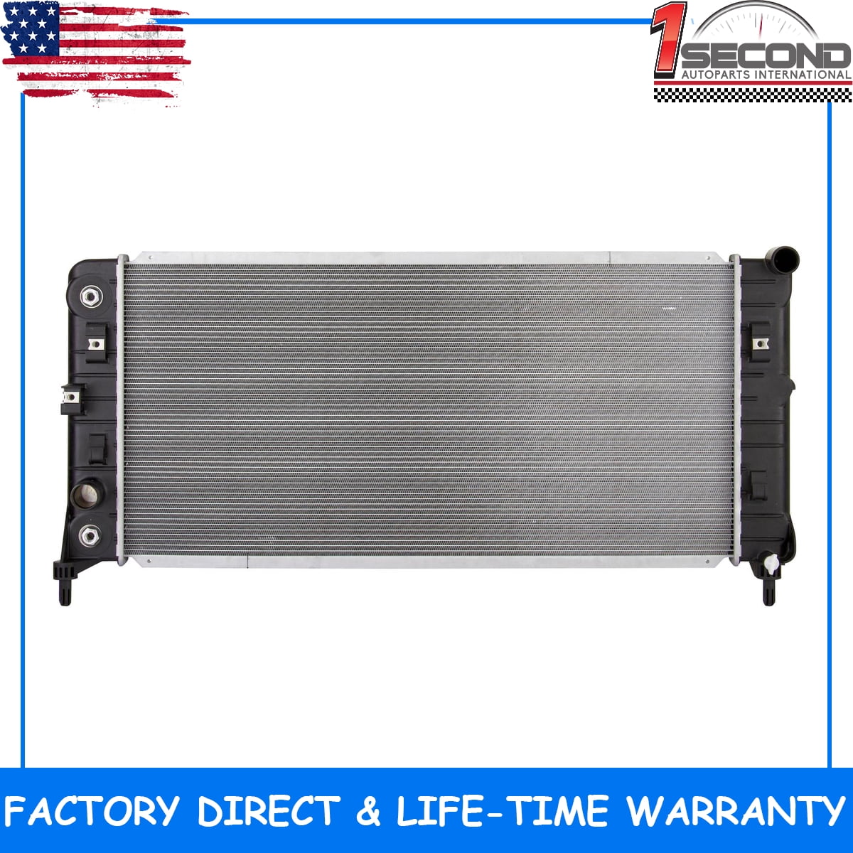 Impala Radiator 1second Radiator Compatible with Chevrolet Impala Limited 2014-2016 14 ...