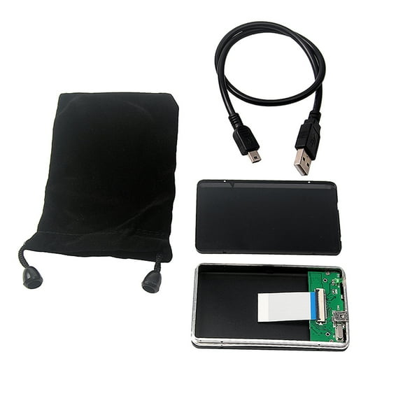 1set 1.8 40Pin ZIF USB2.0 HDD External Convertor Enclosure