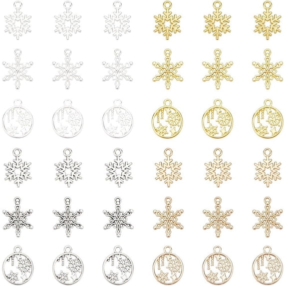 Youdiyla 52pcs Silver Dumbbell & Barbell Charms - Fitness Themed Pendants For Jewelry Making 4 thumbnail image