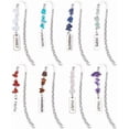 thumbnail image 1 of 1set 16pcs 8 styles Alloy Hook Bookmark & Chips Beads Bookmark 83.5~84mm 2pcs/style, 1 of 6