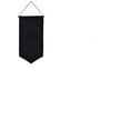 thumbnail image 1 of 1set 1pc Cloth Wall-Mounted Jewelry Hanging rolls for Earrings Necklaces Brooches Badges Organizer Holder Black 535x267mm, 1 of 1