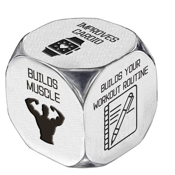 1set 201 Stainless Steel Dice for Boyfriend Girlfriend Date Night Gift with Pull-out box Stainless Steel color Mixed Shapes 16x16x16mm DIY