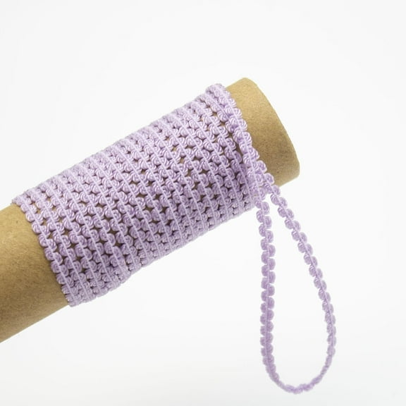 1set 25 Yards Narrow Rick Rack Trim Plum Lace Wave Ribbon 3mm RIC Rac Ribbon Christmas Zig Zag Wave Bending Lace Trimmings S Shaped Woven Fabric for Gift Wrapping Wedding Scrapbooking Brown