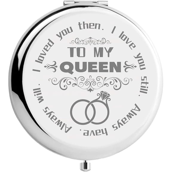 1set 304 Stainless Steel Customization Mirror Flat Round with Word Floral Pattern 70x65mm