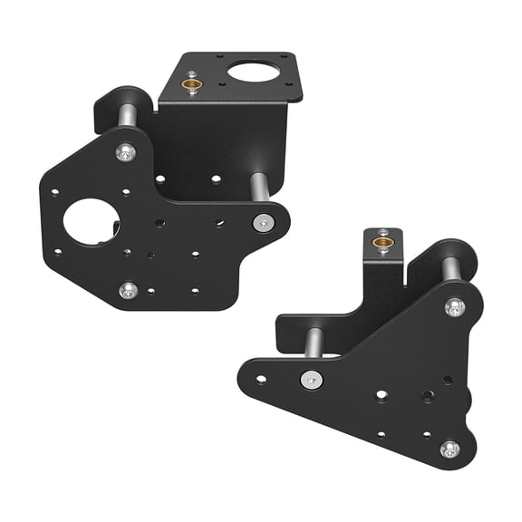1set 3D Printer Upgrades Parts Dual Z-axis T8 Lead Srew MGN12H Linear Rail Guide Fixing Plate Bracket Mount for Ender 3 V2 Ender3 Pro CR10 And DIY 3D Printer
