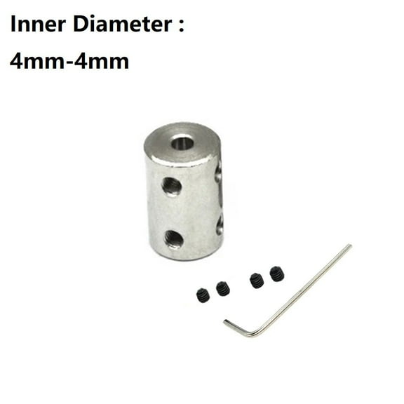 1set 4mm/5mm/6mm/8mm/10mm Rigid Shaft Coupling Motor Connector Sleeve #45 Steel