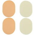 thumbnail image 1 of 1set 4pcs 2 colors PVA Sponge Makeup Powder Puff Oval Mixed color 10.3~11x8~8.5x1.3cm 2pcs/color, 1 of 9