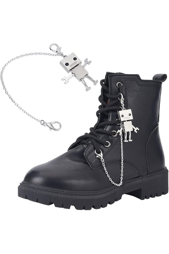 1set 4pcs Alloy Robot Boot Strap Chains with Aluminum Chains 238mm