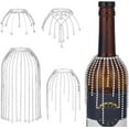 thumbnail image 1 of 1set 4pcs Iron Rhinestone Wine Glass 120mm, 1 of 9
