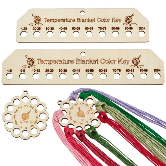 1set 4pcs Wood Thread Winding Boards Floss Bobbin Thread Organizer Card for Cross-Stitch BurlyWood 54x50x3mm Sewing Storage