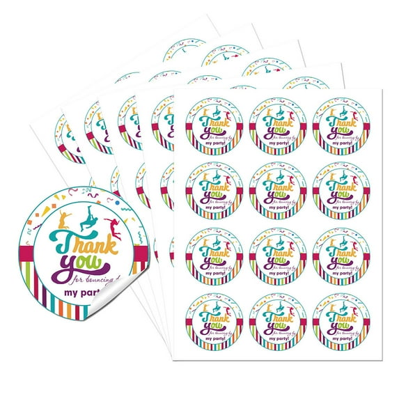 1set 5 Sheets Round Dot PVC Waterproof Decorative Sticker Labels Car & Word Decals for Sealing bag Decoration Word 232x175x0.2mm Sticker: 50mm 12pcs/sheet