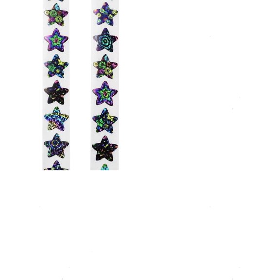 1set 500pcs 1 Roll Self-Adhesive Paper Gift Tag Stickers for Party Decorative Presents Star Colorful 27mm 500pcs/roll